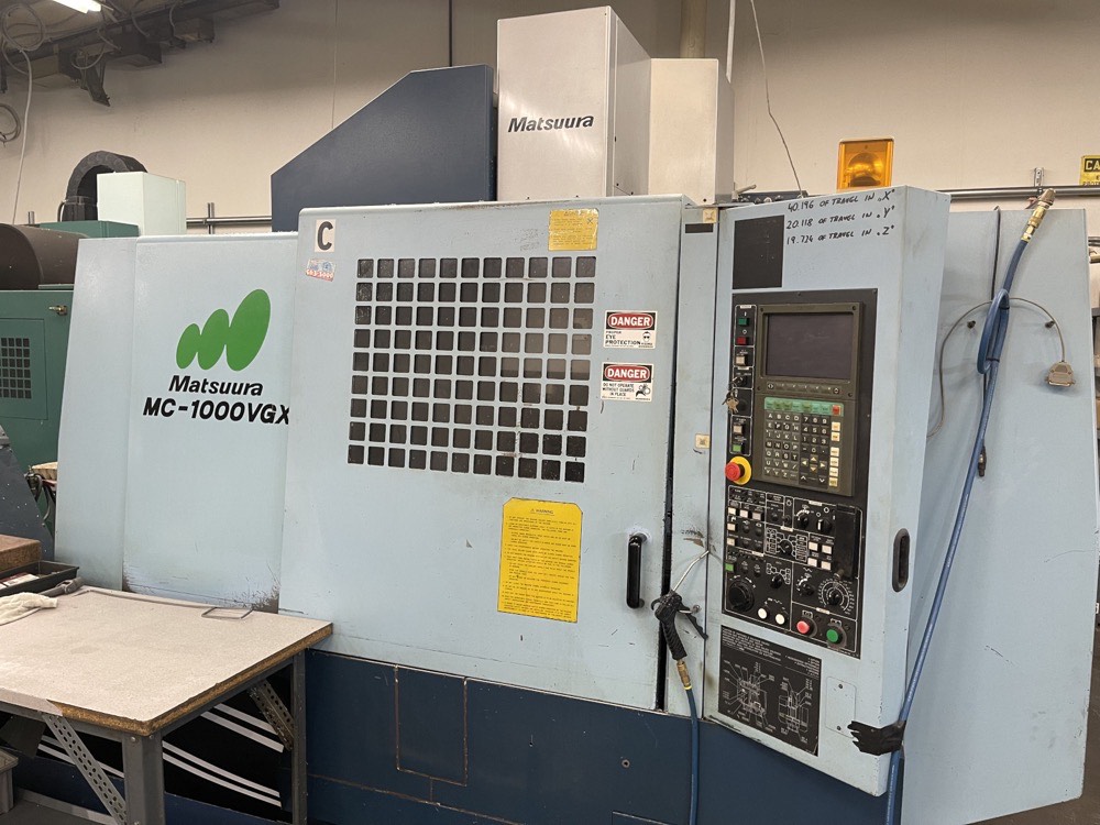 Matsuura MC-1000VGX CNC machine